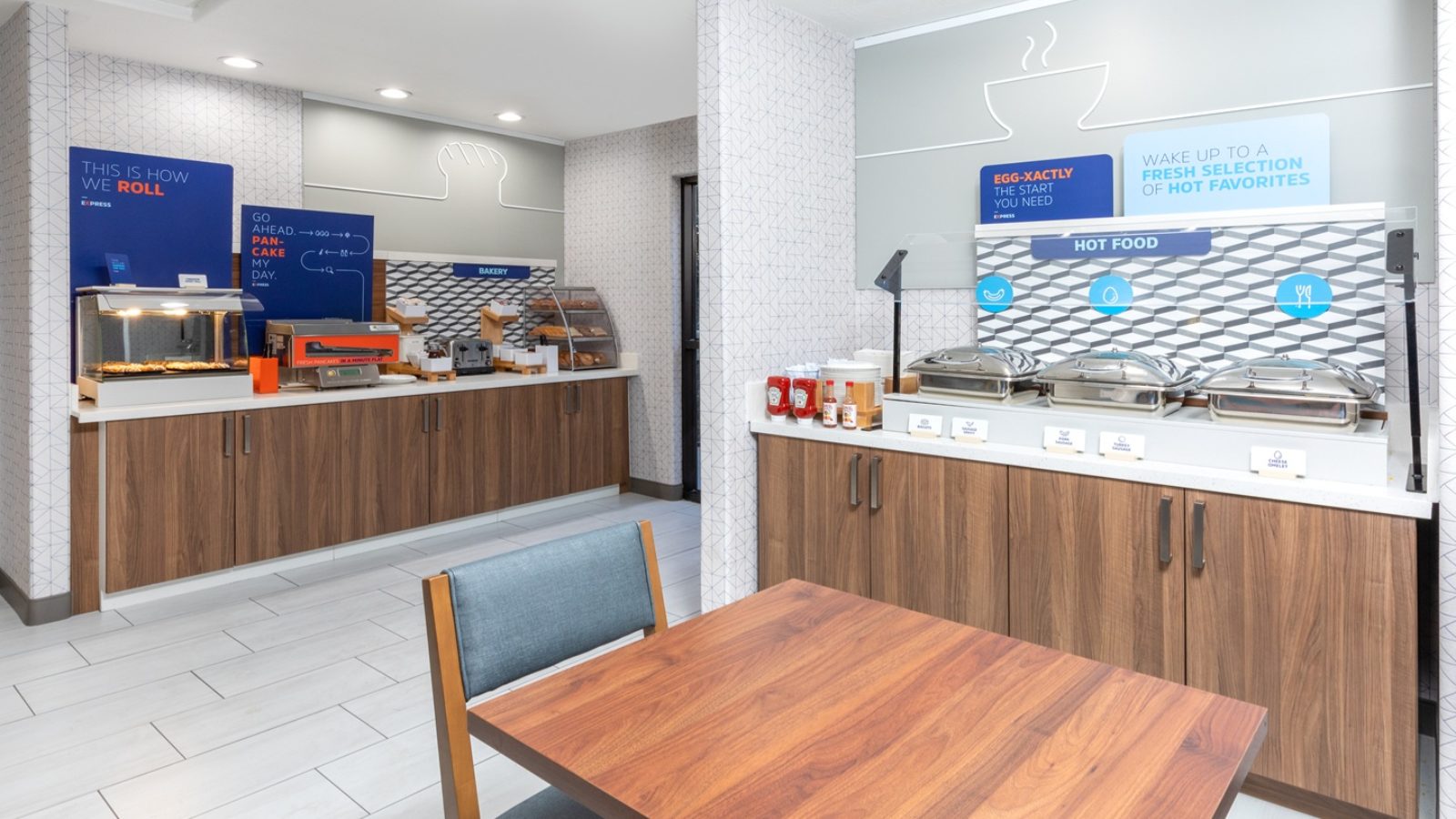 Lathrop breakfast bar